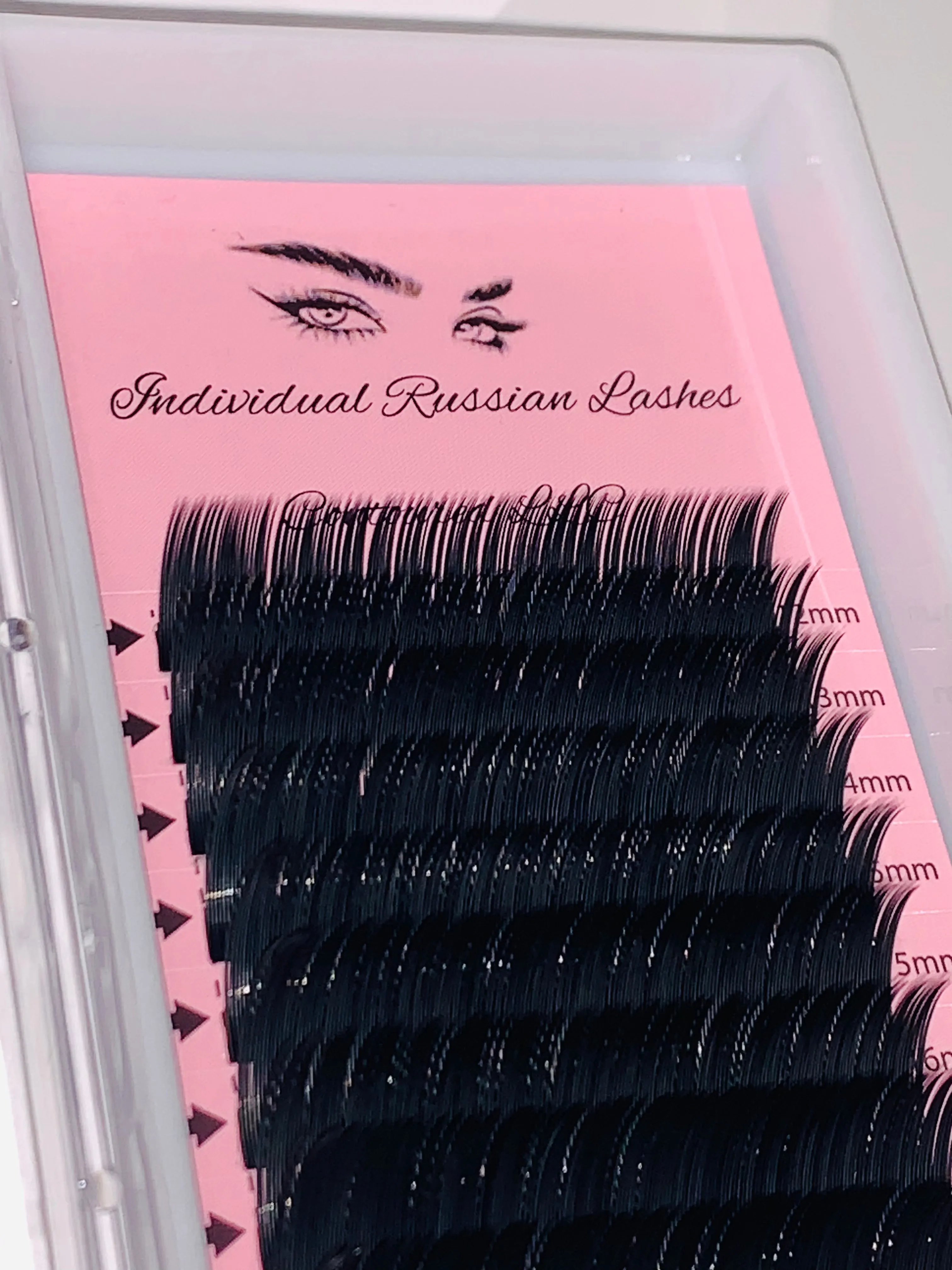 Individual  Classic Lashes- B Curl