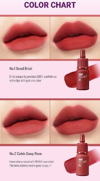 Ink The Velvet (34 Colours) (1pc)