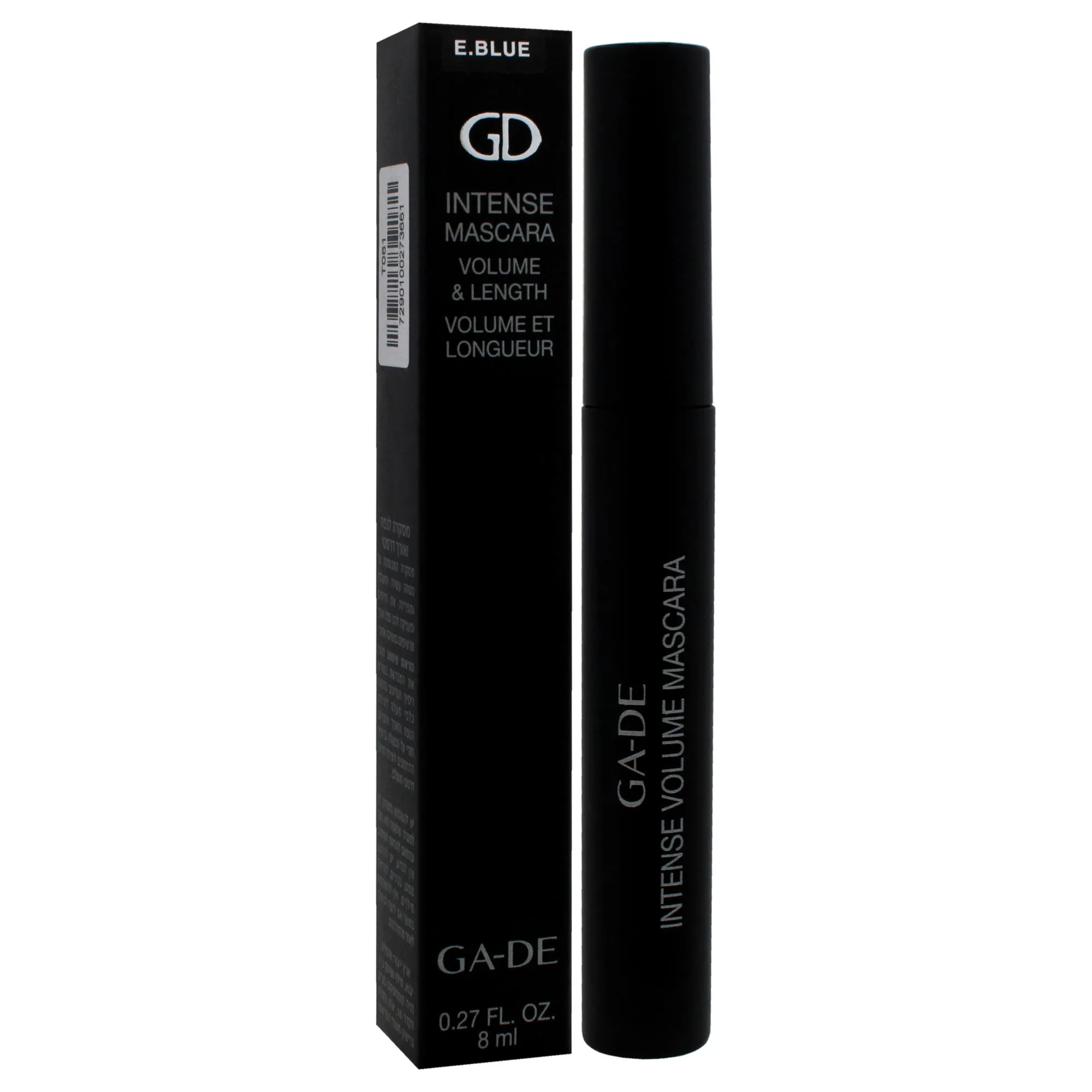 Intense Mascara Volume and Length - Intense Electric Blue by GA-DE for Women - 0.27 oz Mascara