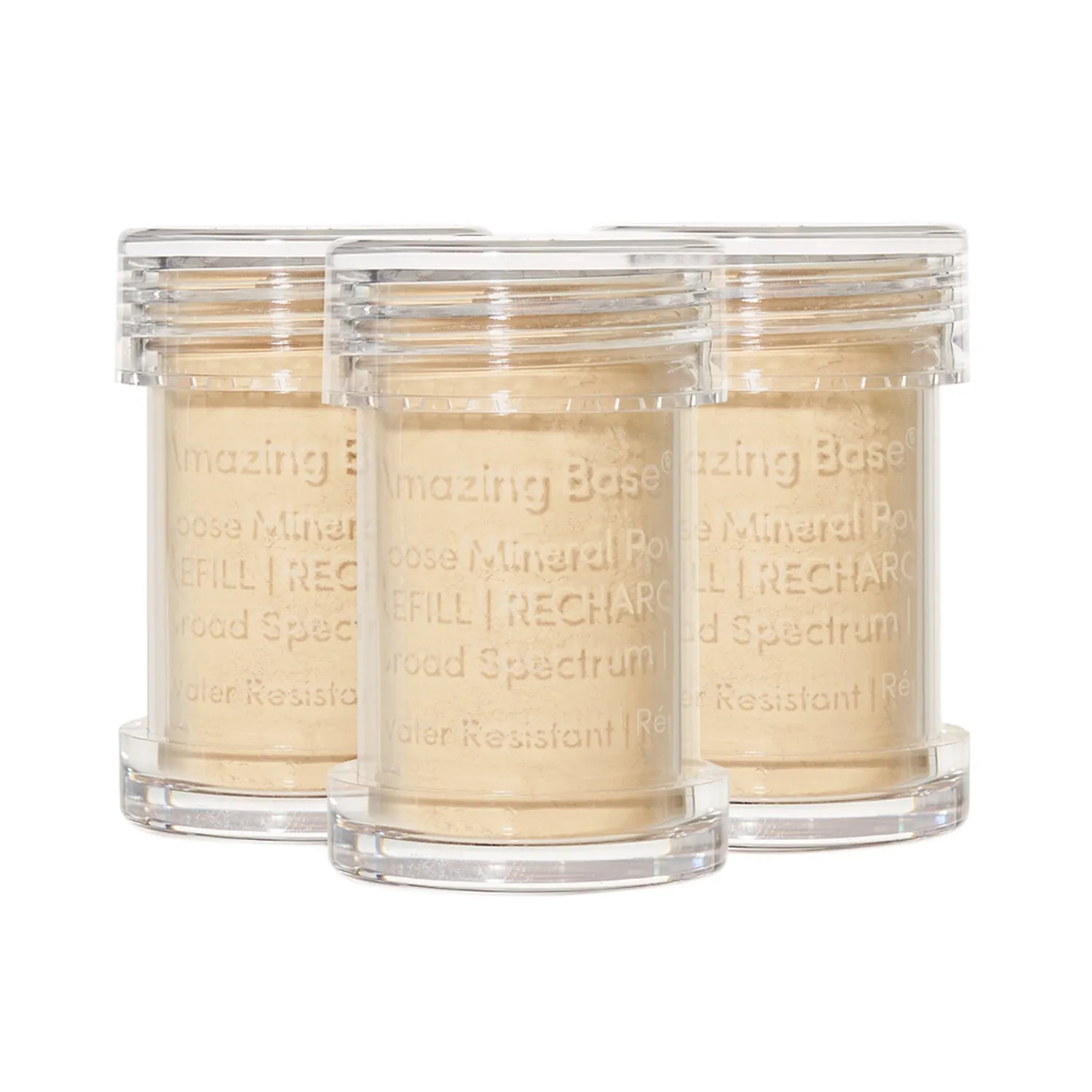 jane iredale Refill Canister for Amazing Base Refillable Brush 3 pieces