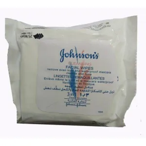 Johnson's Cleansing facial wipes -25 wipes