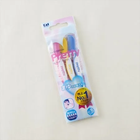 KAI Pretty Eyebrow Razors L 3-pcs