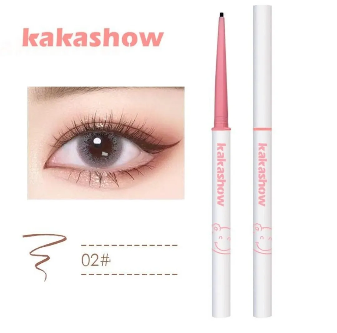 Kakashow Bright Glitter Eyeshadow Liner Waterproof Bling Glitter Eyeliner Makeup