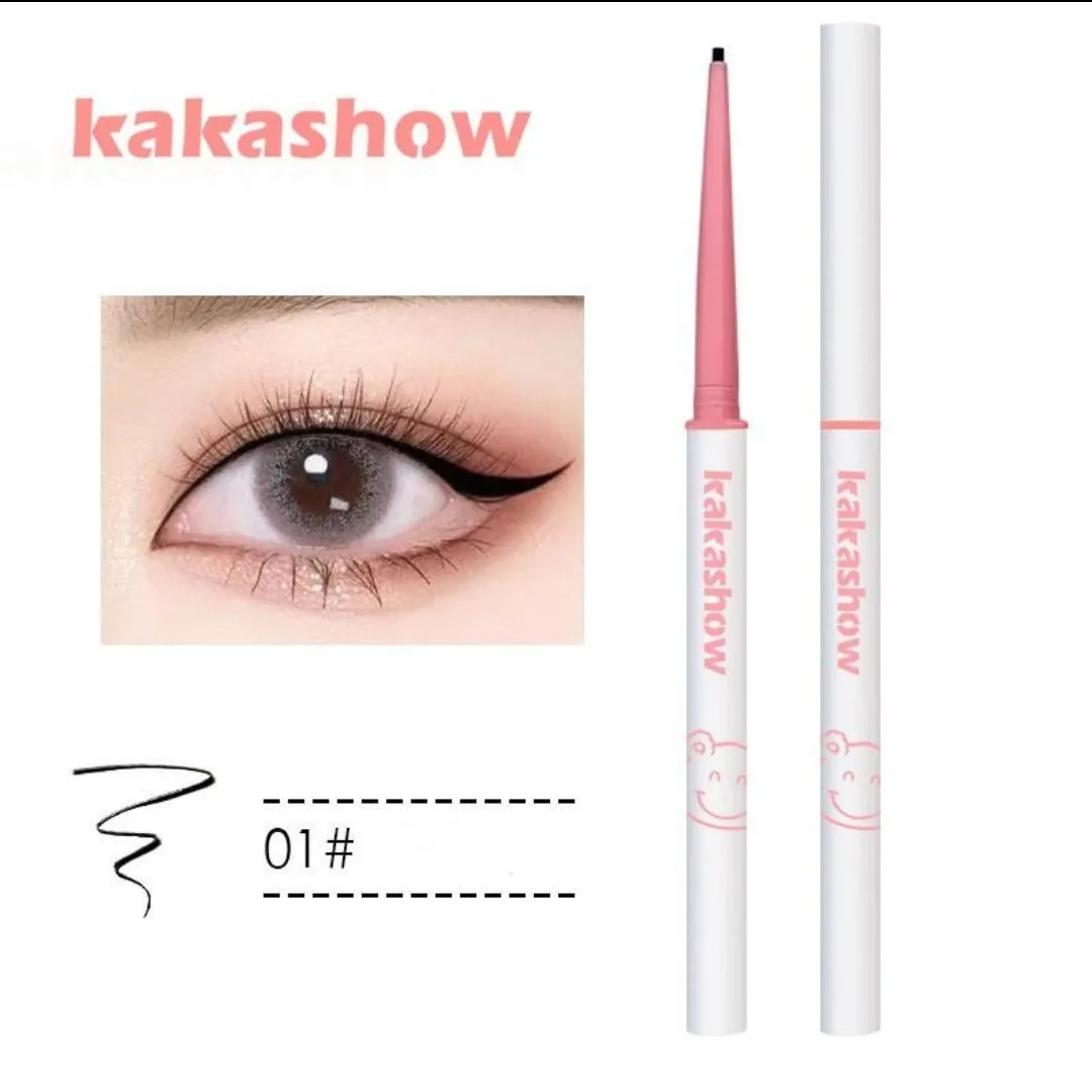Kakashow Bright Glitter Eyeshadow Liner Waterproof Bling Glitter Eyeliner Makeup