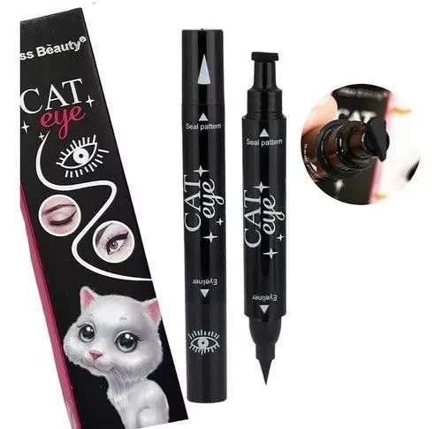 Kiss Beauty Cat Eye 2 in 1 Eyeliner and Stamp