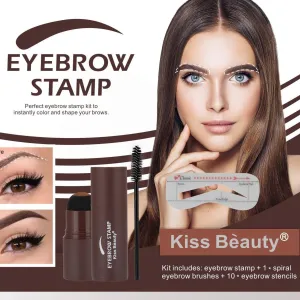 Kiss Beauty Eyebrow Stamp Shaping Kit