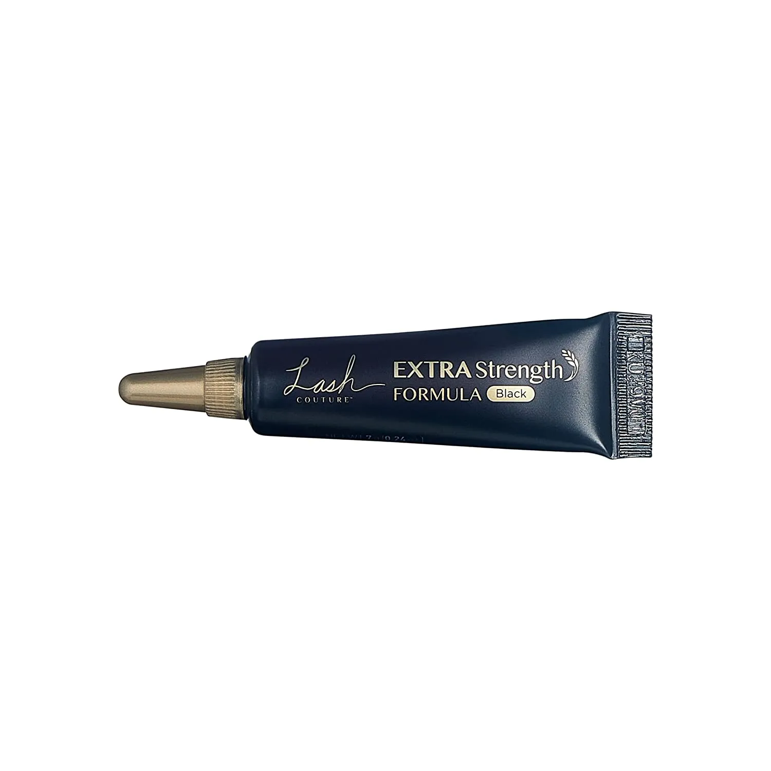 KISS Lash Couture Black Latex Strip Lash Adhesive with Soothing Oat Extract, Precision Control Nozzle, Dermatologist Tested, Contact Lens Friendly, Formaldehyde Free, Waterproof, 0.24 Oz.