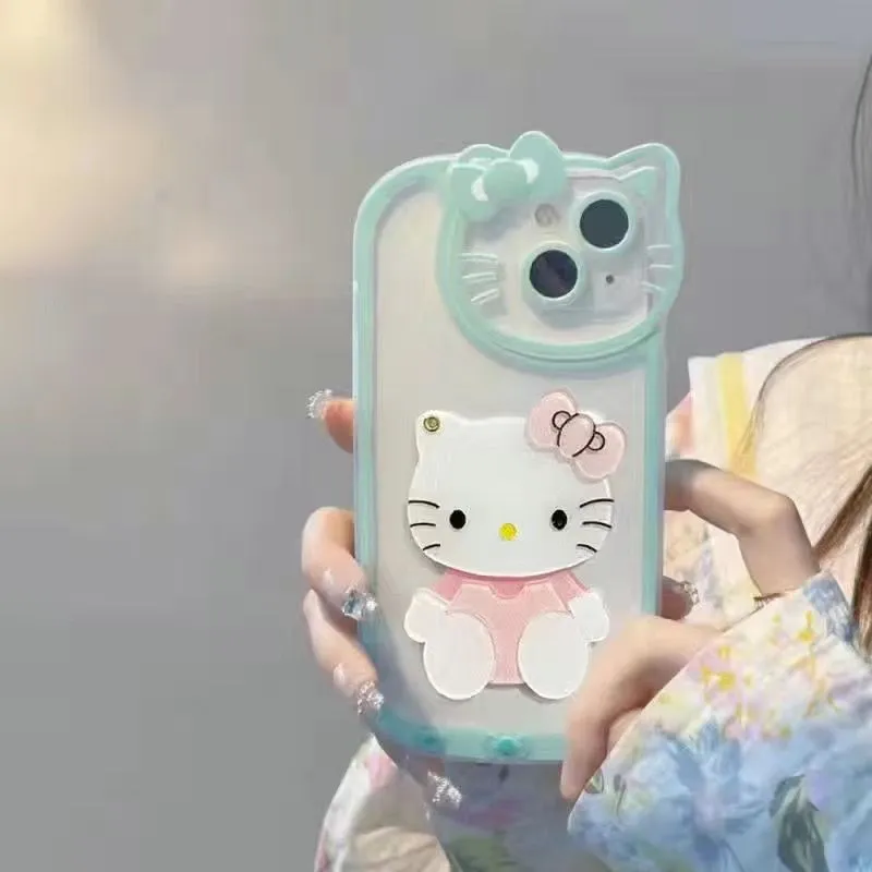 Kitty Makeup Mirror Phone Case KI357