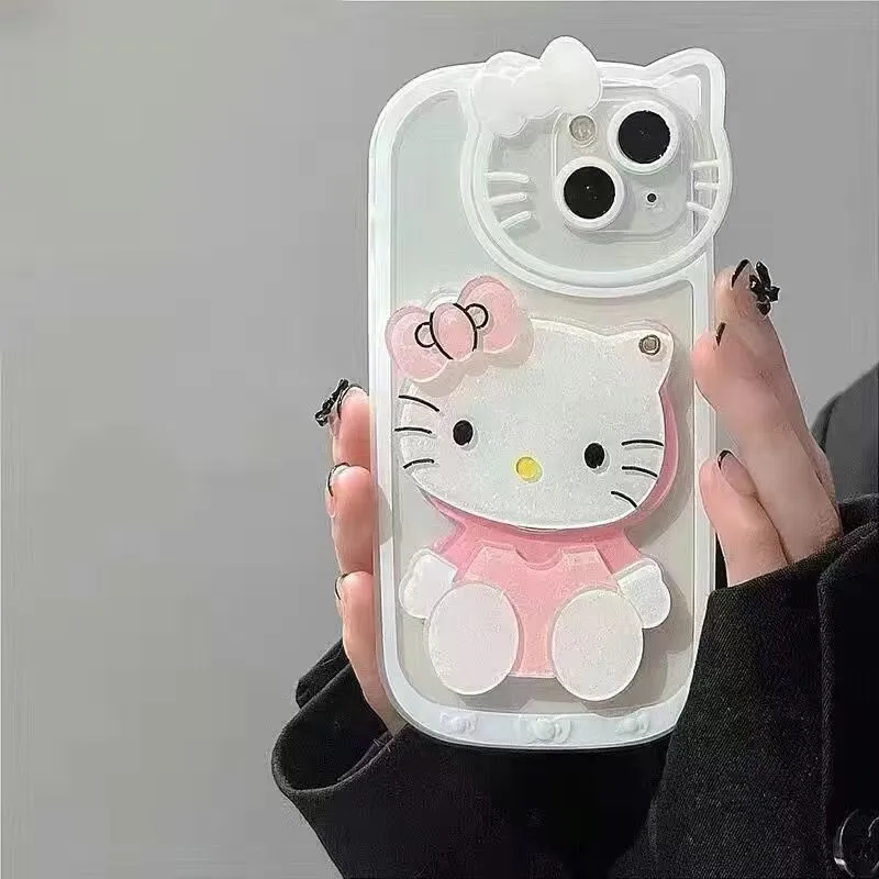 Kitty Makeup Mirror Phone Case KI357