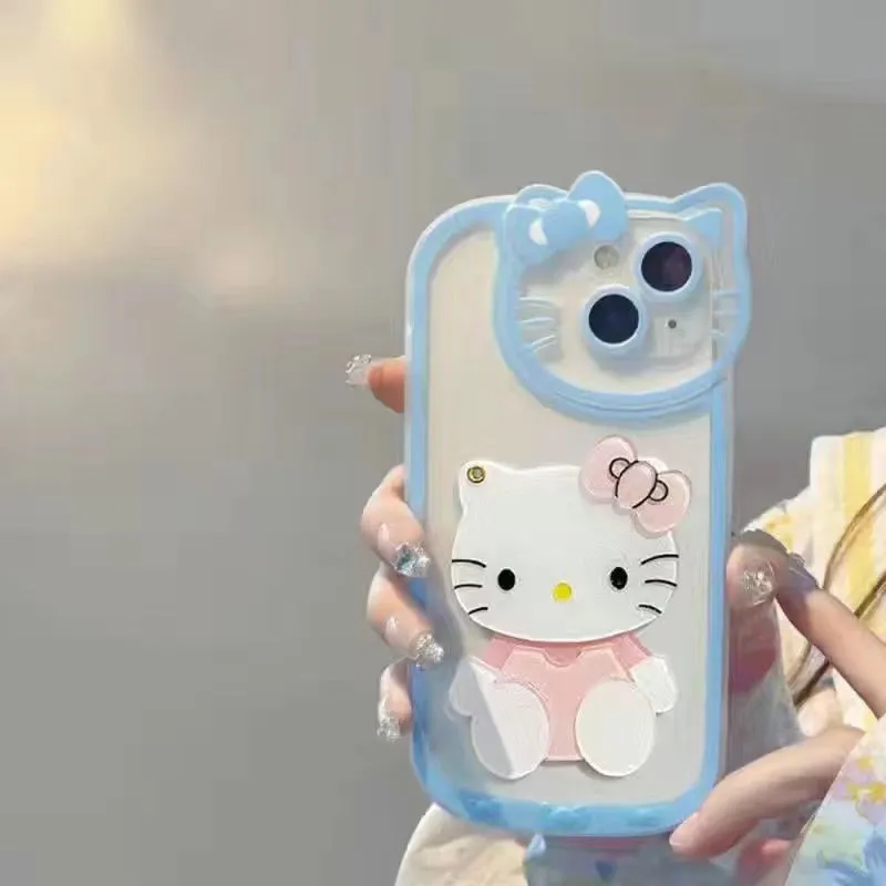 Kitty Makeup Mirror Phone Case KI357