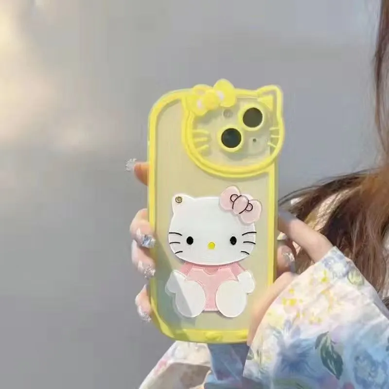 Kitty Makeup Mirror Phone Case KI357