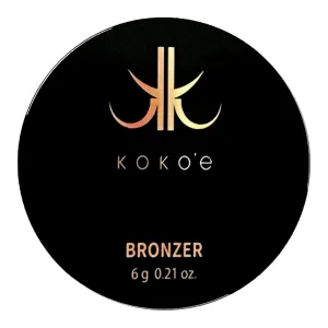 KOKOE Cosmetics Bronzer Powder Makeup - 0.21 Ounce (Reddish Brown Metallic)