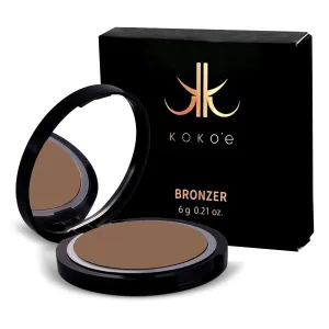 KOKOE Cosmetics Bronzer Powder Makeup - 0.21 Ounce (Saddle Brown)