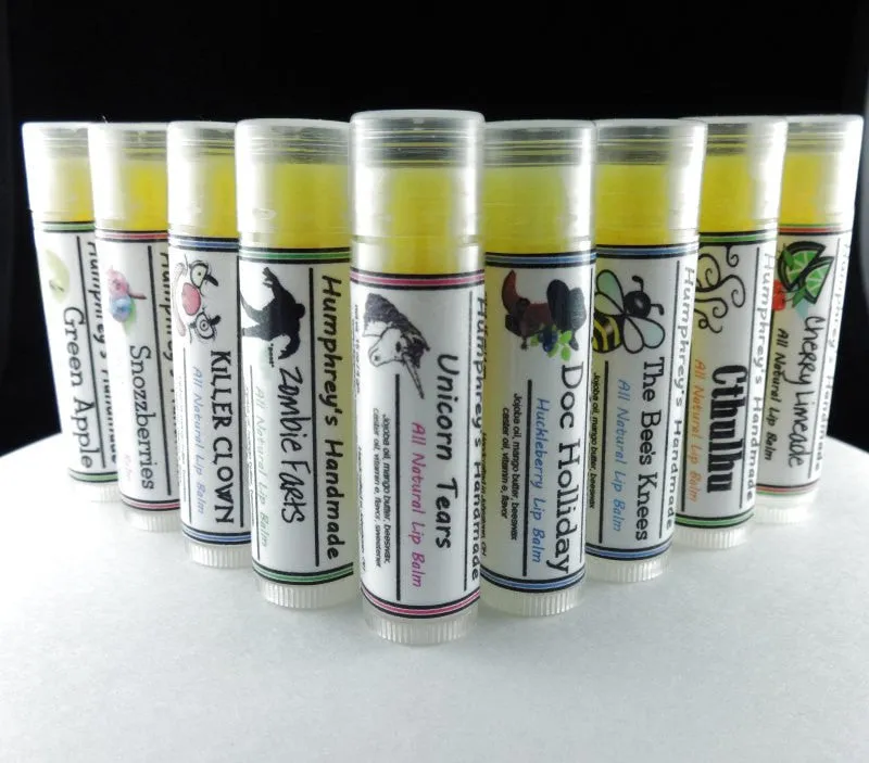 KRAMPUS Lip Balm | Christmas Peppermint Flavor | Essential Oil