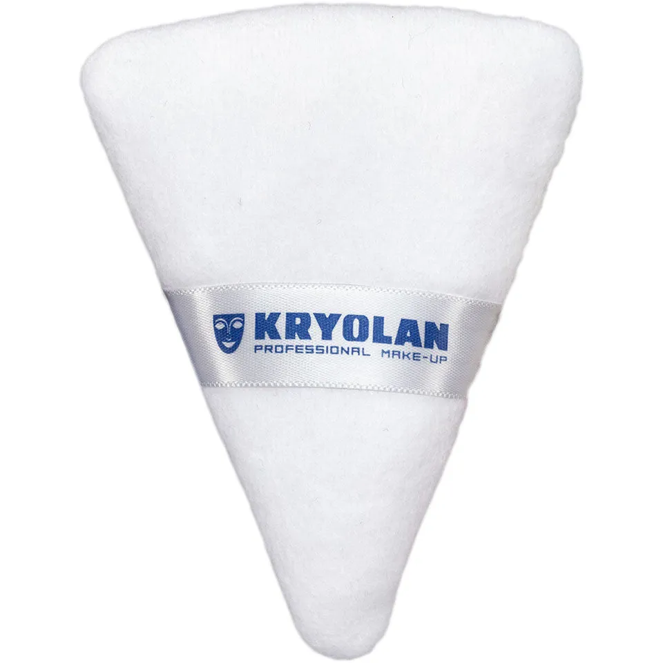 KRYOLAN Double faced Powder Puff Triangular