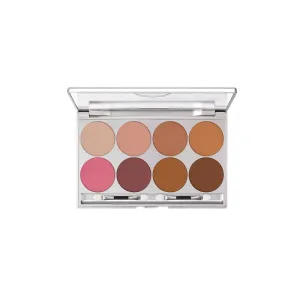 Kryolan Glamour Glow Palette 8 Colors Elegance
