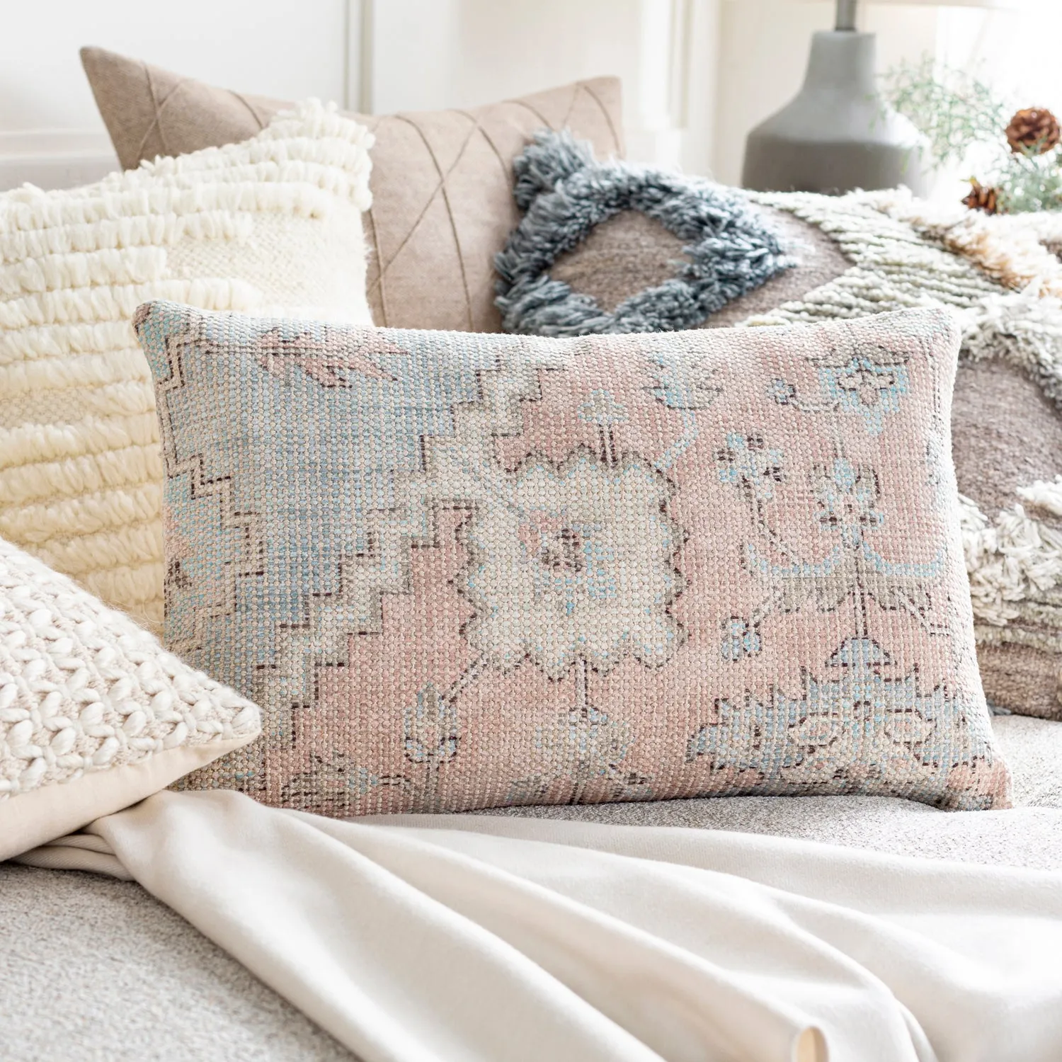 Laine Dixon Throw Pillow
