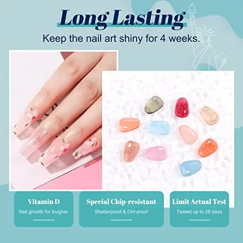Lavender Violets 36 Colors Dip Nails Powder Starter Kit - Violets