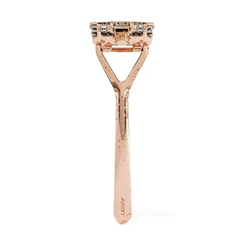 Leaf Shave: All Metal Eco-Friendly Multi-Blade Safety Razor for Men & Women