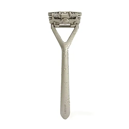 Leaf Shave: All Metal Eco-Friendly Multi-Blade Safety Razor for Men & Women