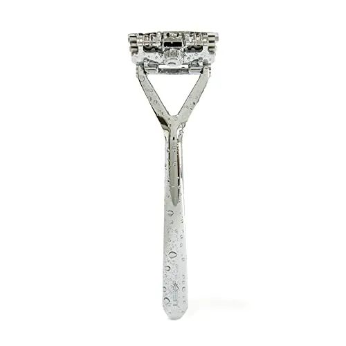 Leaf Shave: All Metal Eco-Friendly Multi-Blade Safety Razor for Men & Women