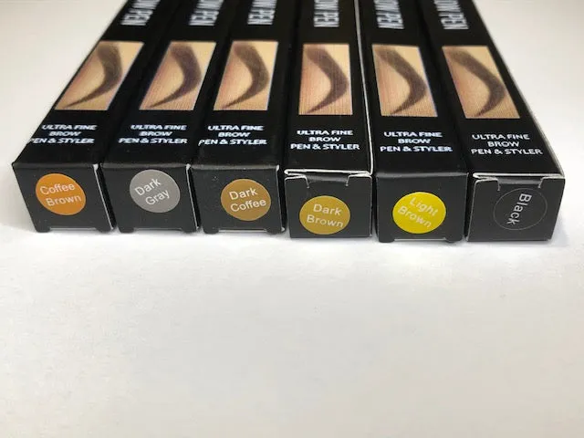 Leelo's Organic Brow Pen/Styler (Dark Brown)