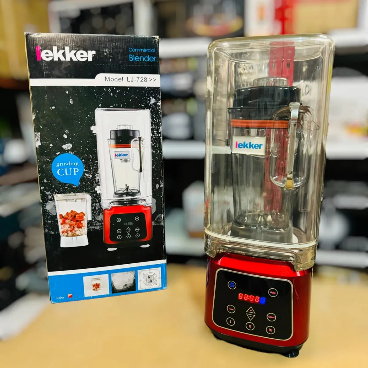 Lekker Vacuum Commercial Blender