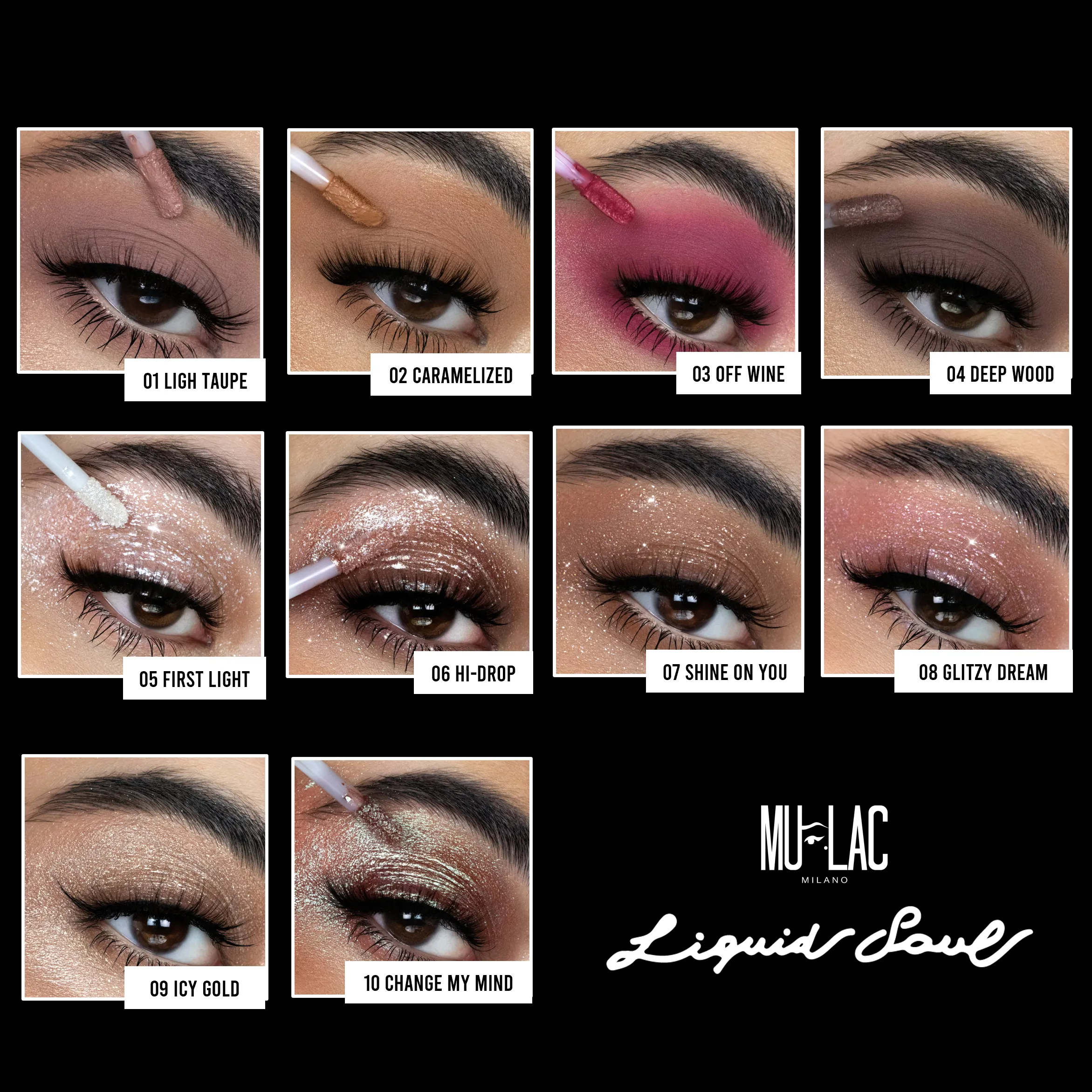 Light Taupe 01-Liquid Soul Pigmento Liquido All Over matt
