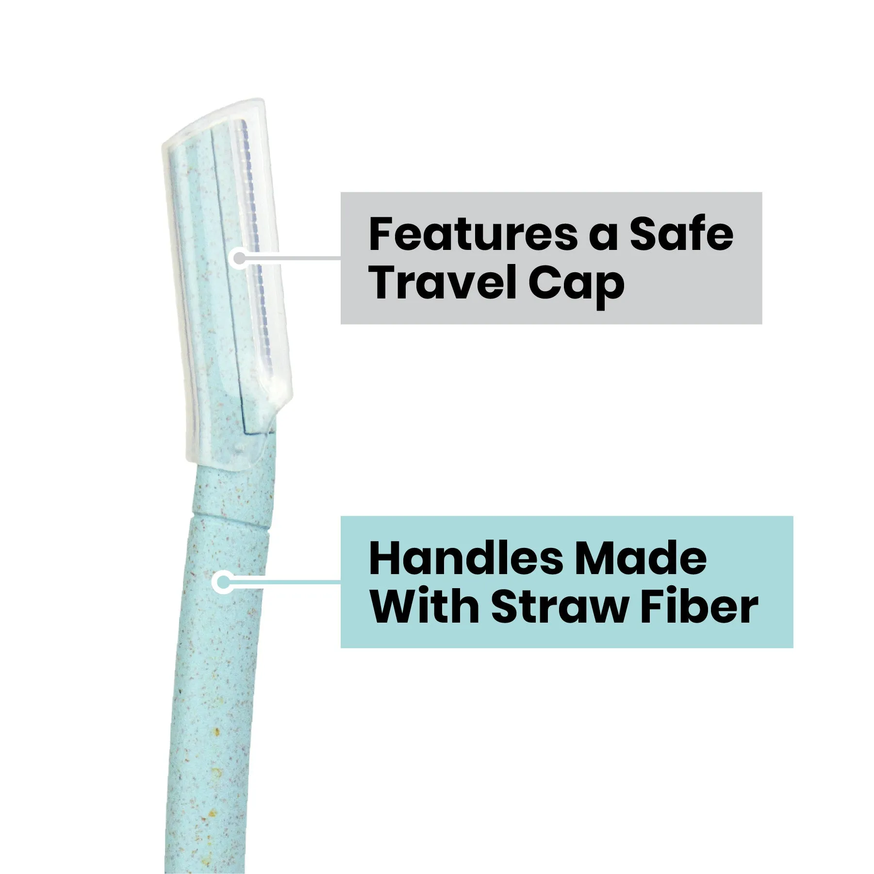 Lindo - EcoPro Biodegradable Razor for Face and Eyebrows