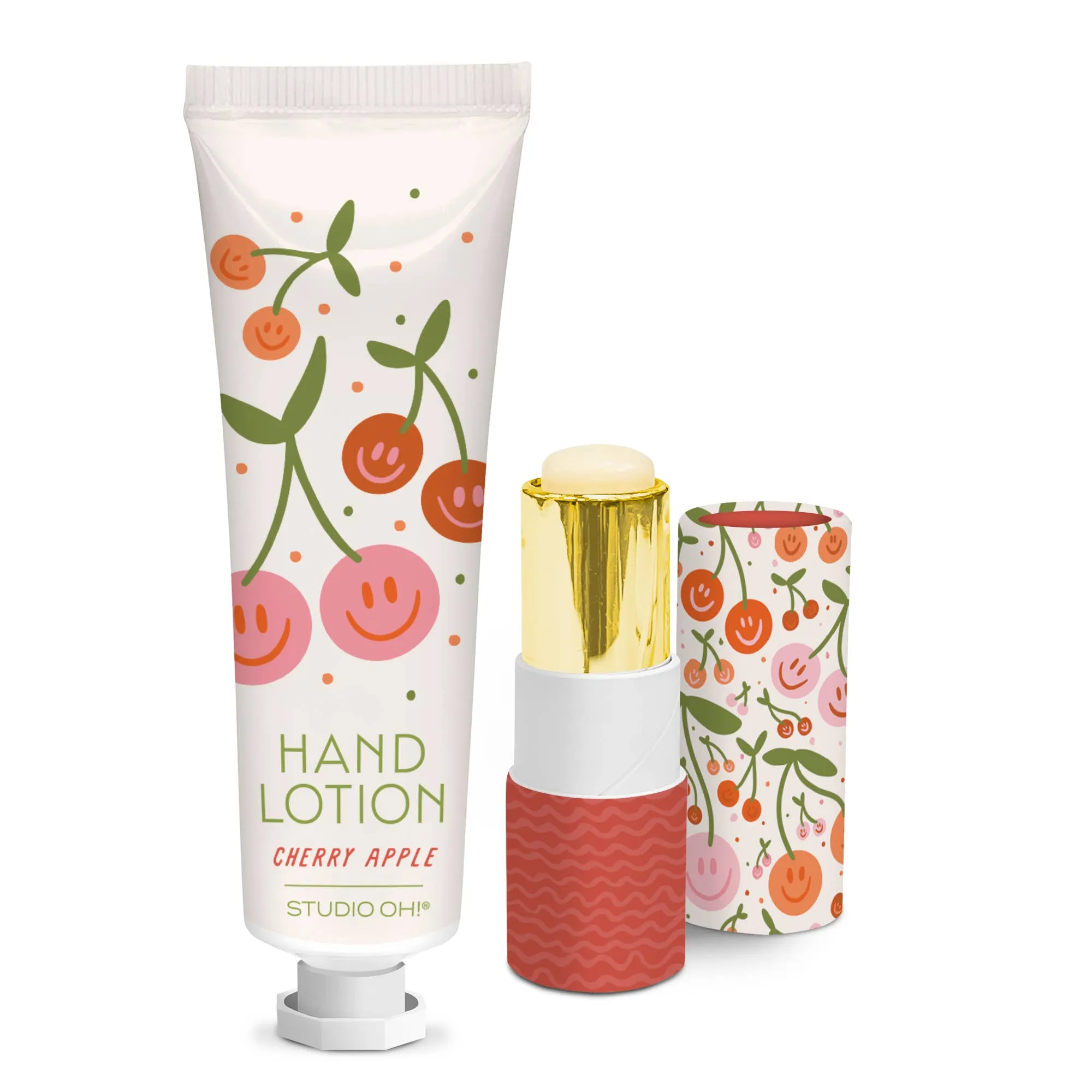 Lip Balm & Hand Lotion Set-Be All Smiles