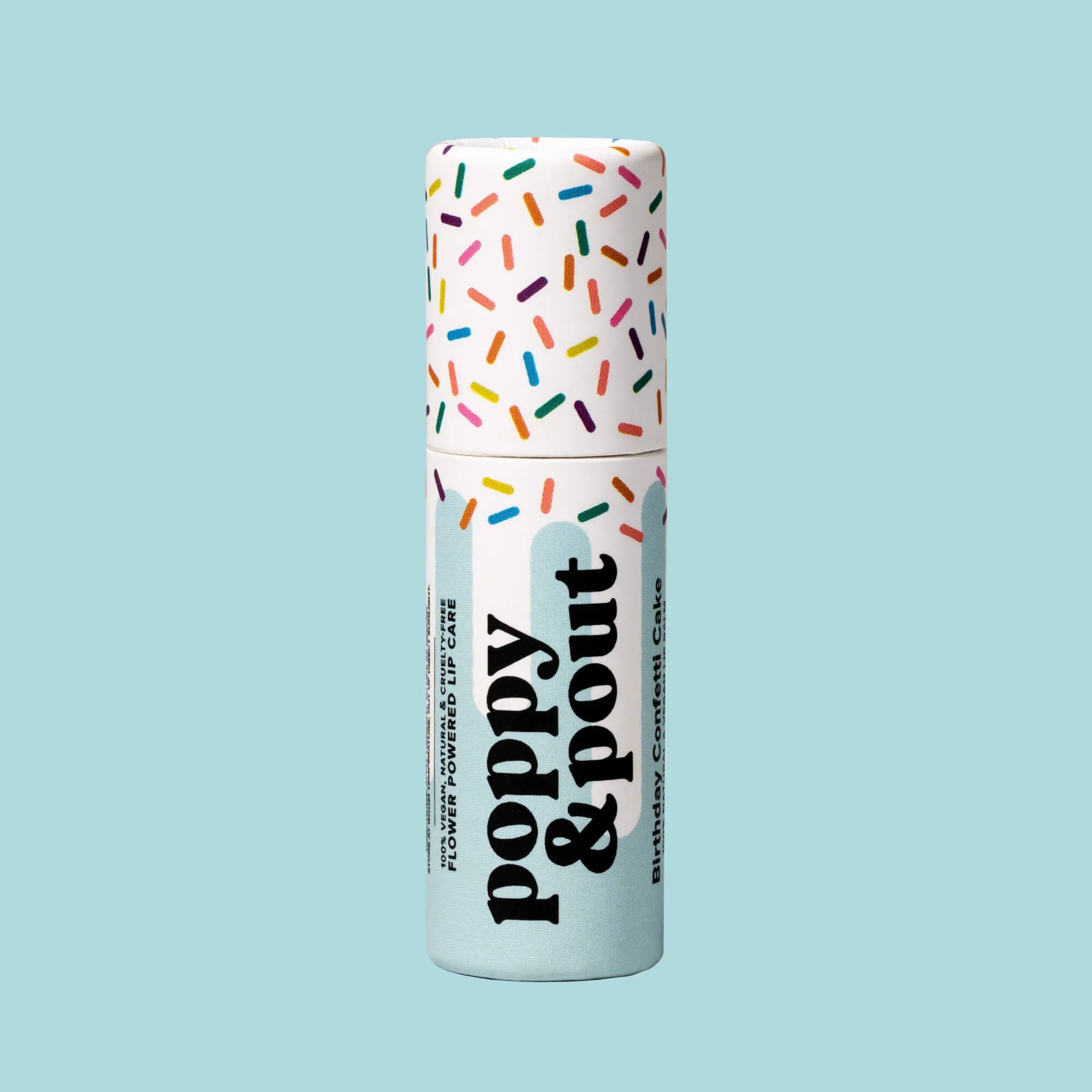 Lip Balm - Blue Birthday Confetti Cake