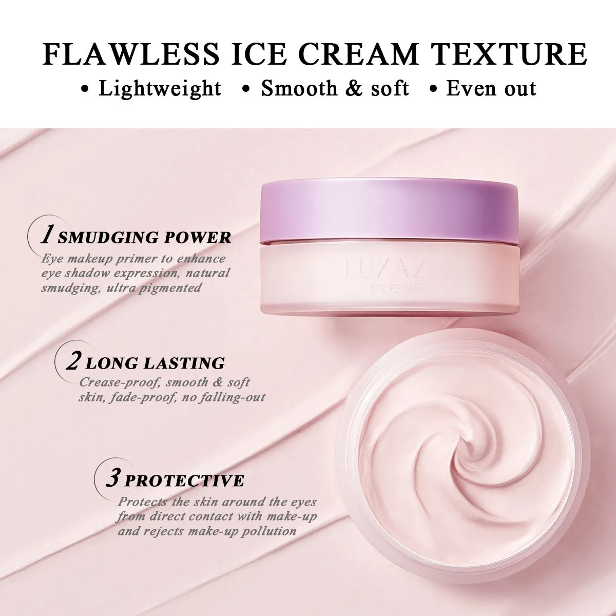Lock In Your Look-Ice Cream Eye Primer-0.35 oz