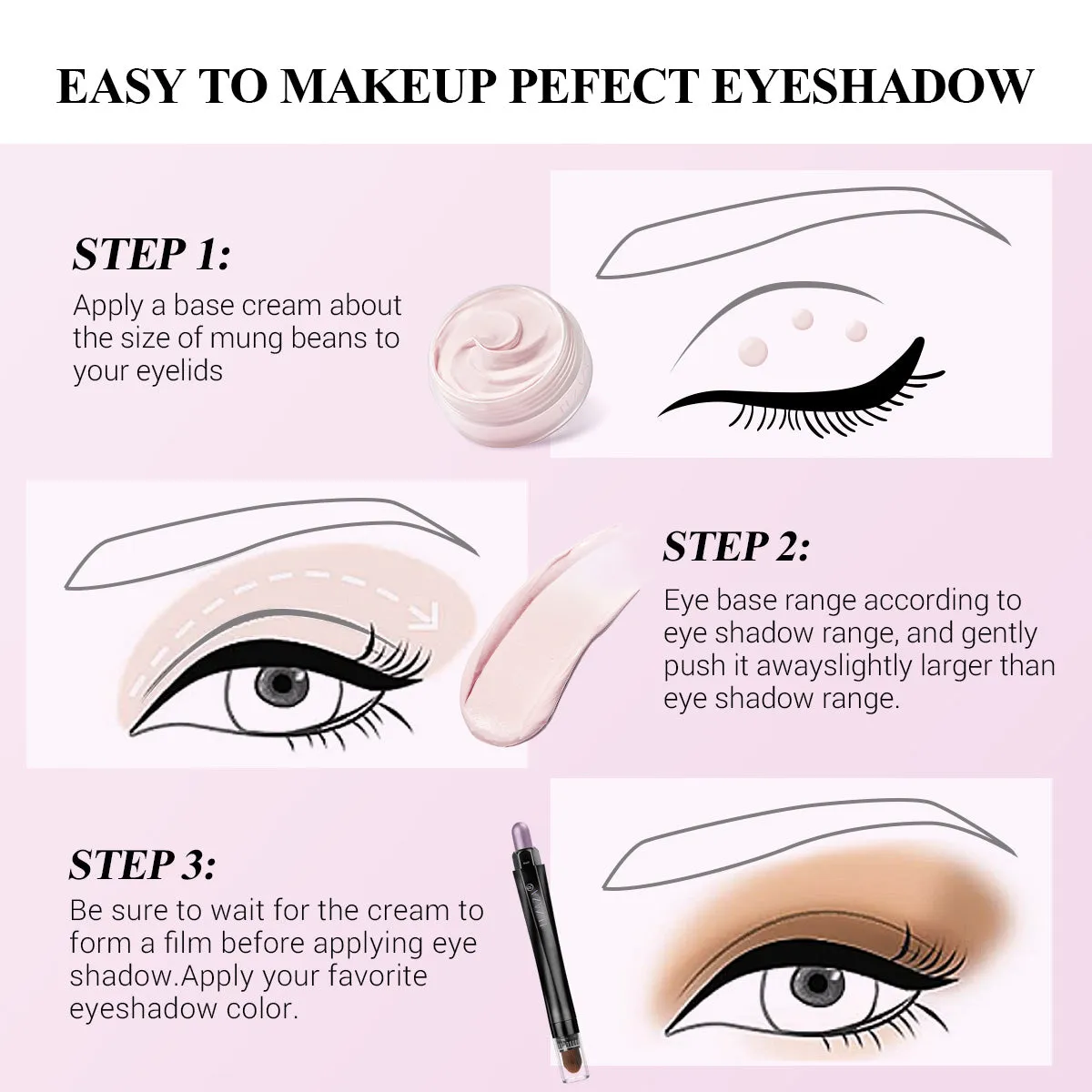 Lock In Your Look-Ice Cream Eye Primer-0.35 oz