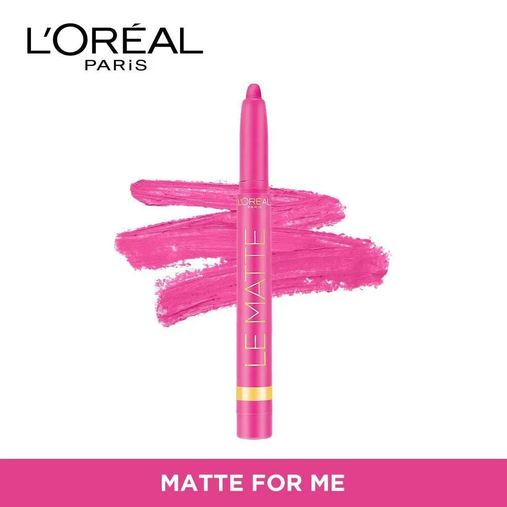 L'Oréal Paris Colour Riche Le Matte Lipstick Pen, Matte for Me, 0.032 Oz.