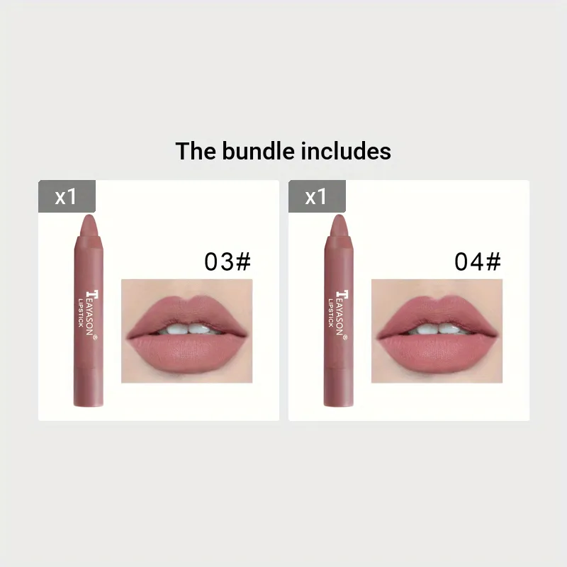 Luscious Lips Crayon: 12 Shades
