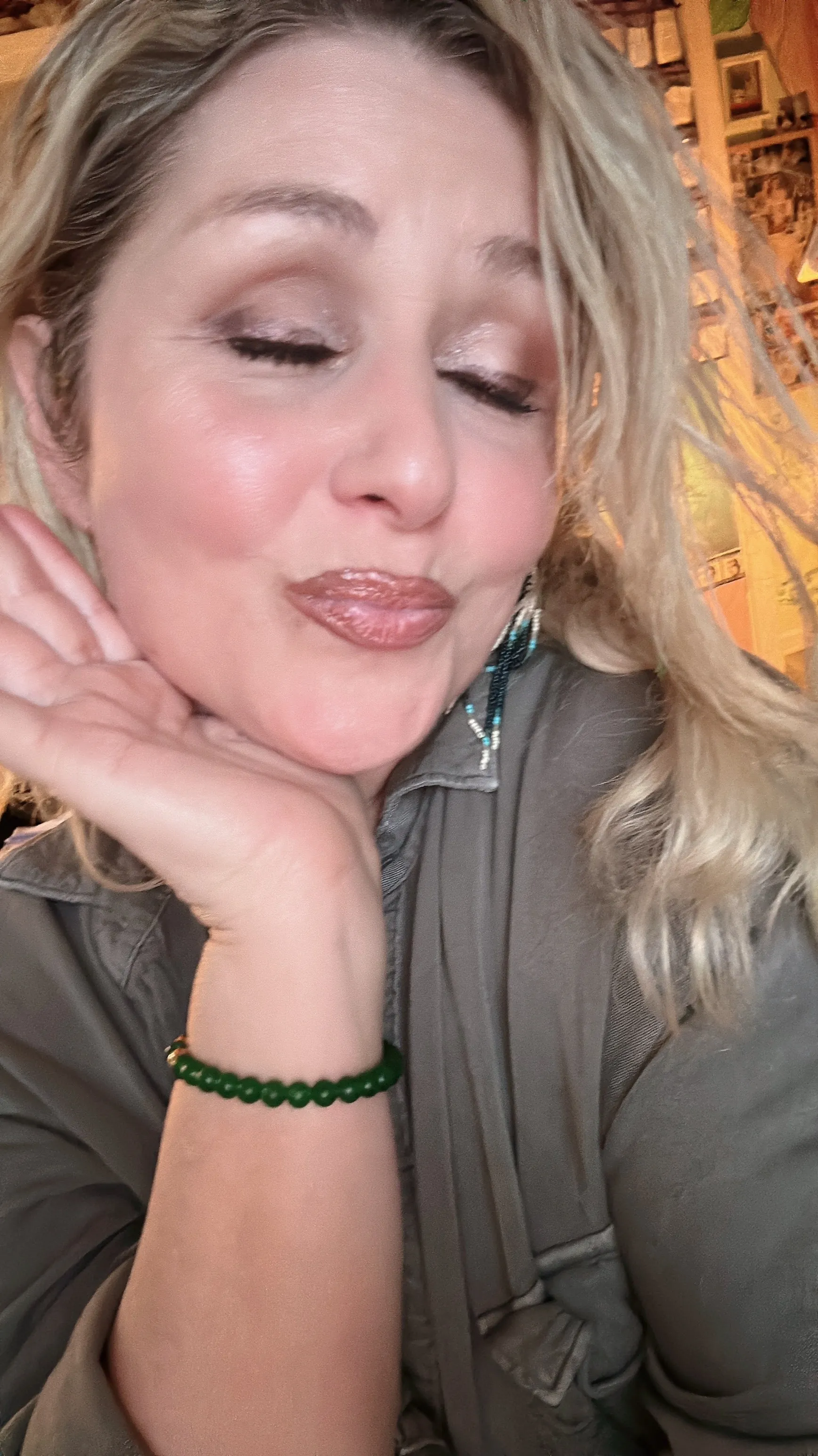 LUSH LIPS SPICED CIDER.. moisturizing lipgloss and lipstick in one