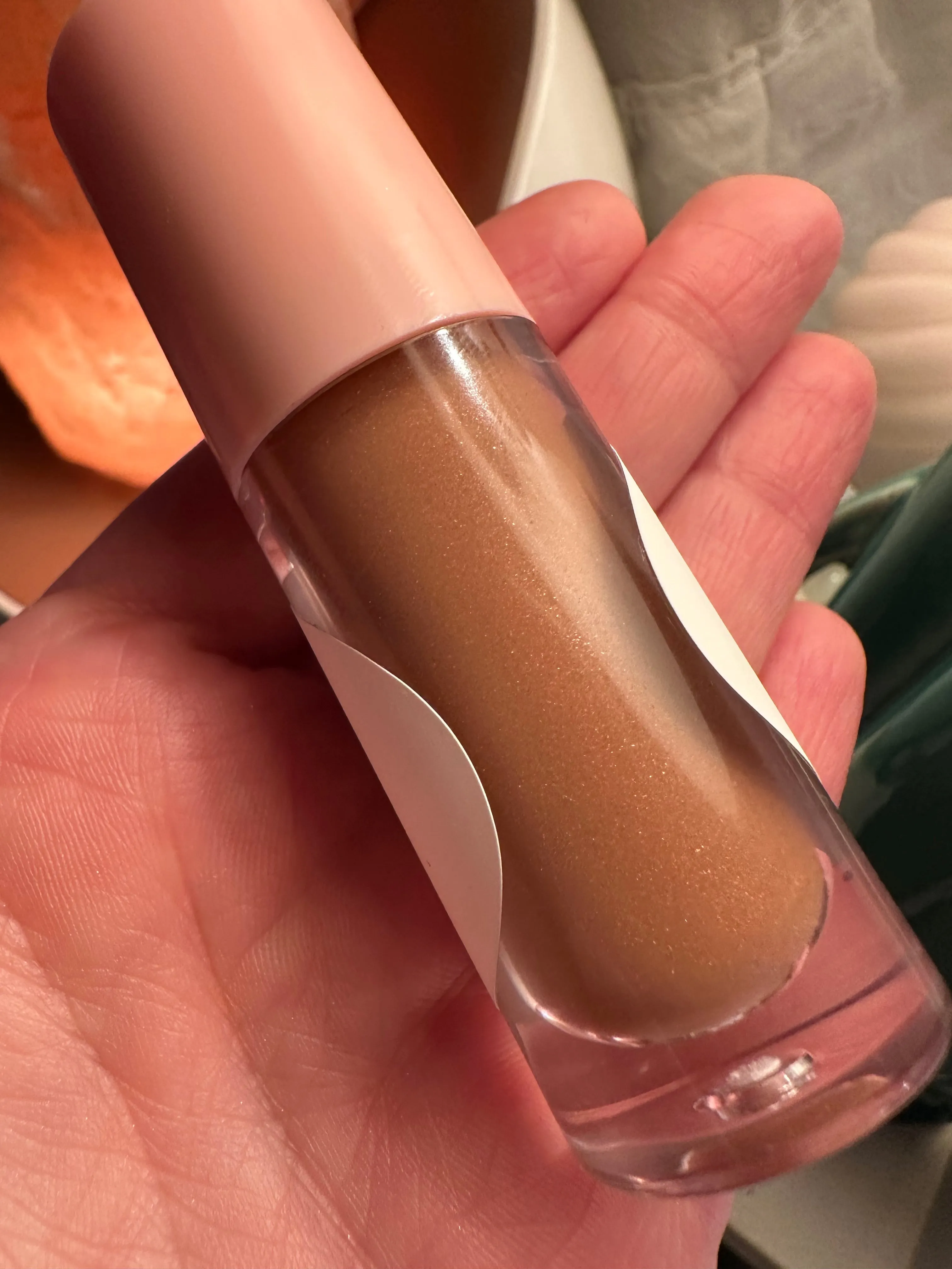LUSH LIPS SPICED CIDER.. moisturizing lipgloss and lipstick in one