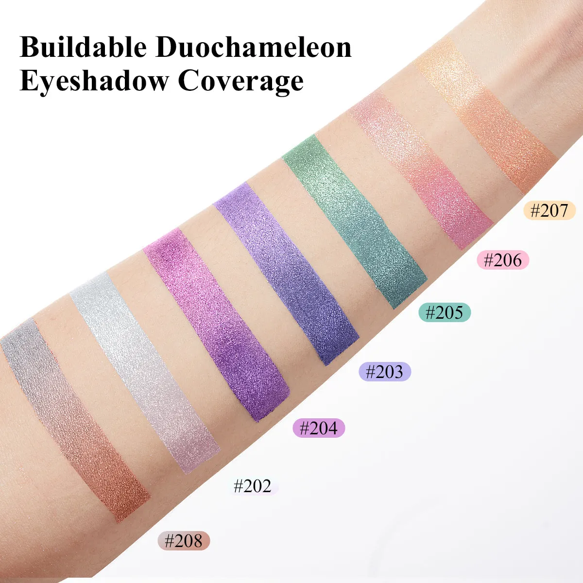 Luxaza - Multichrome Eyeshadow Stick #202 - Star White