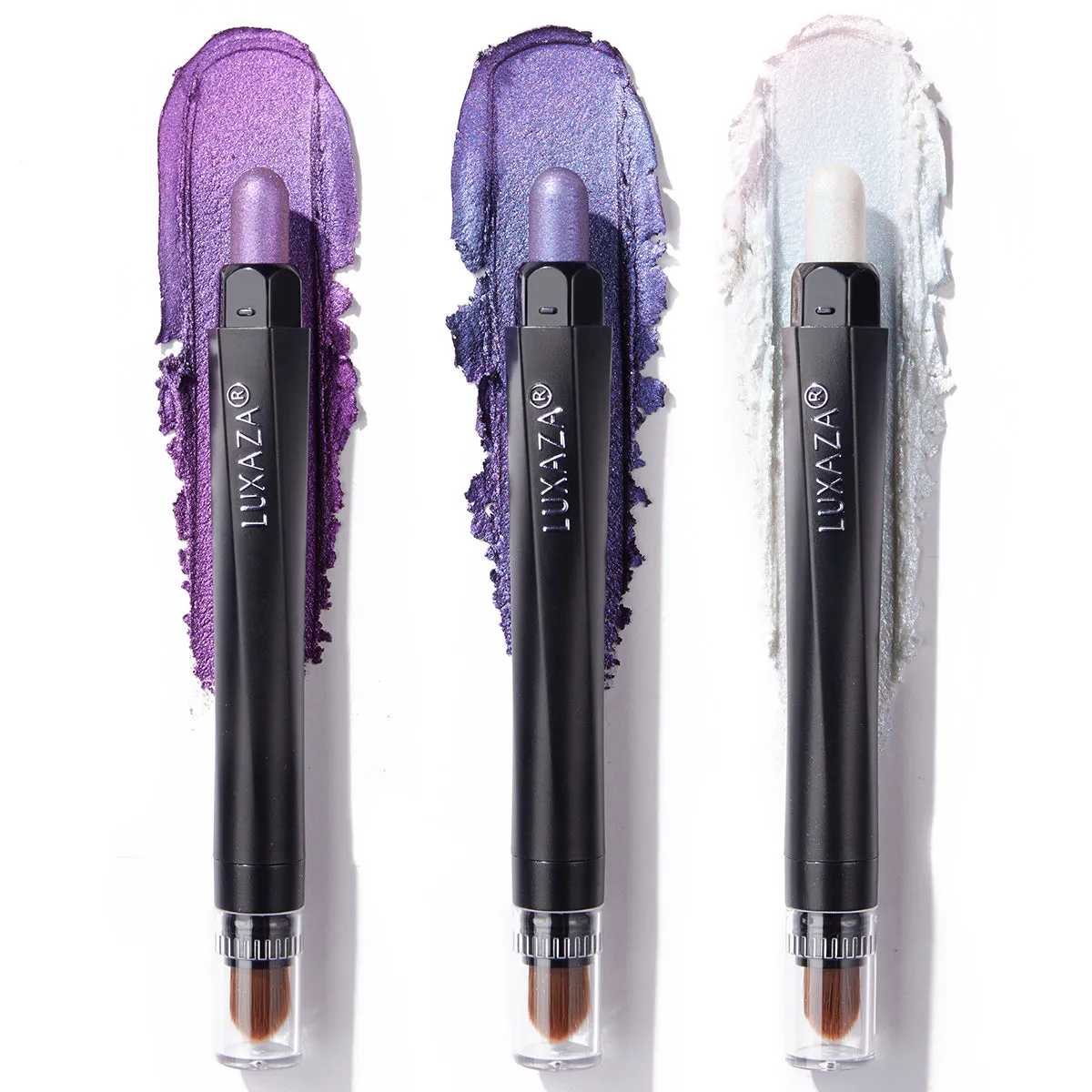 Luxaza - Multichrome Eyeshadow Stick Set (3pcs) - Gradient Set