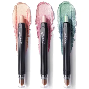 Luxaza - Multichrome Eyeshadow Stick Set (3pcs) - Neon Color
