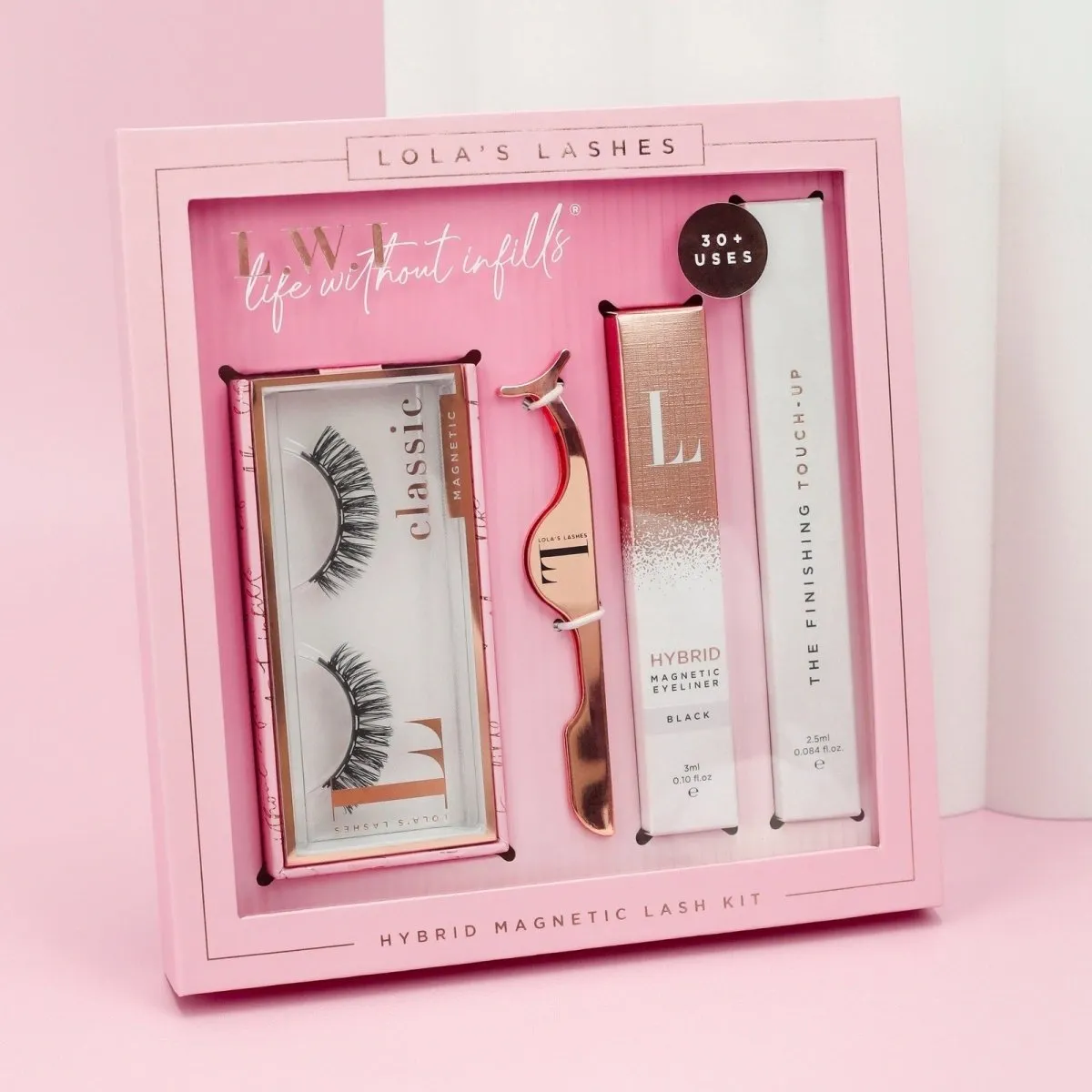 L.W.I Worth It Russian Hybrid Magnetic Lash & Liner Set