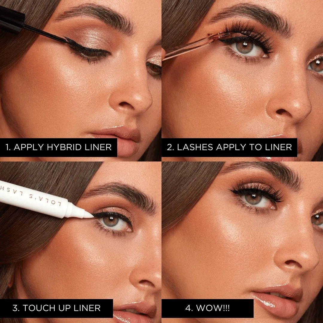 L.W.I Worth It Russian Hybrid Magnetic Lash & Liner Set