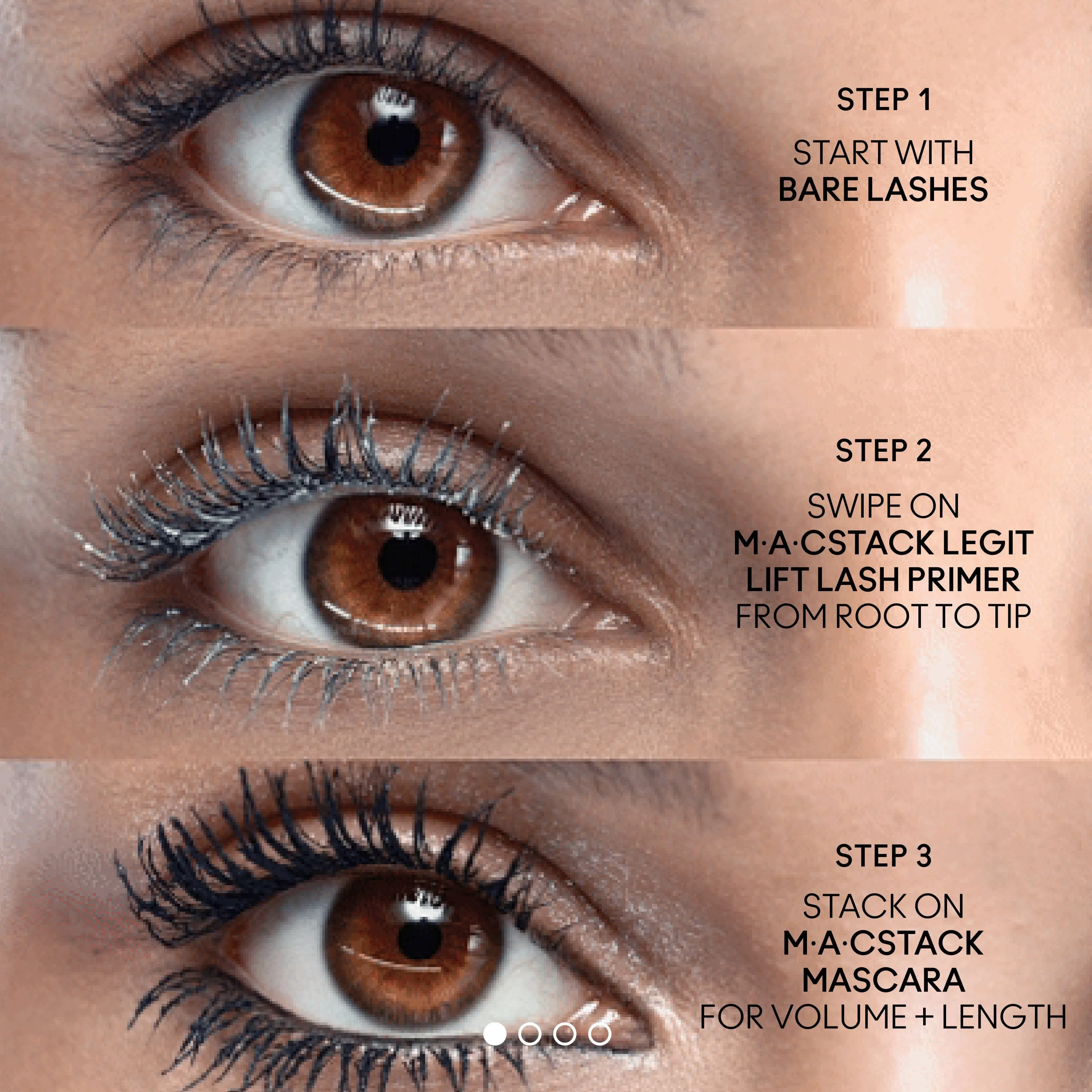 MAC MACStack Legit Lift Lash Primer in Stark Stack