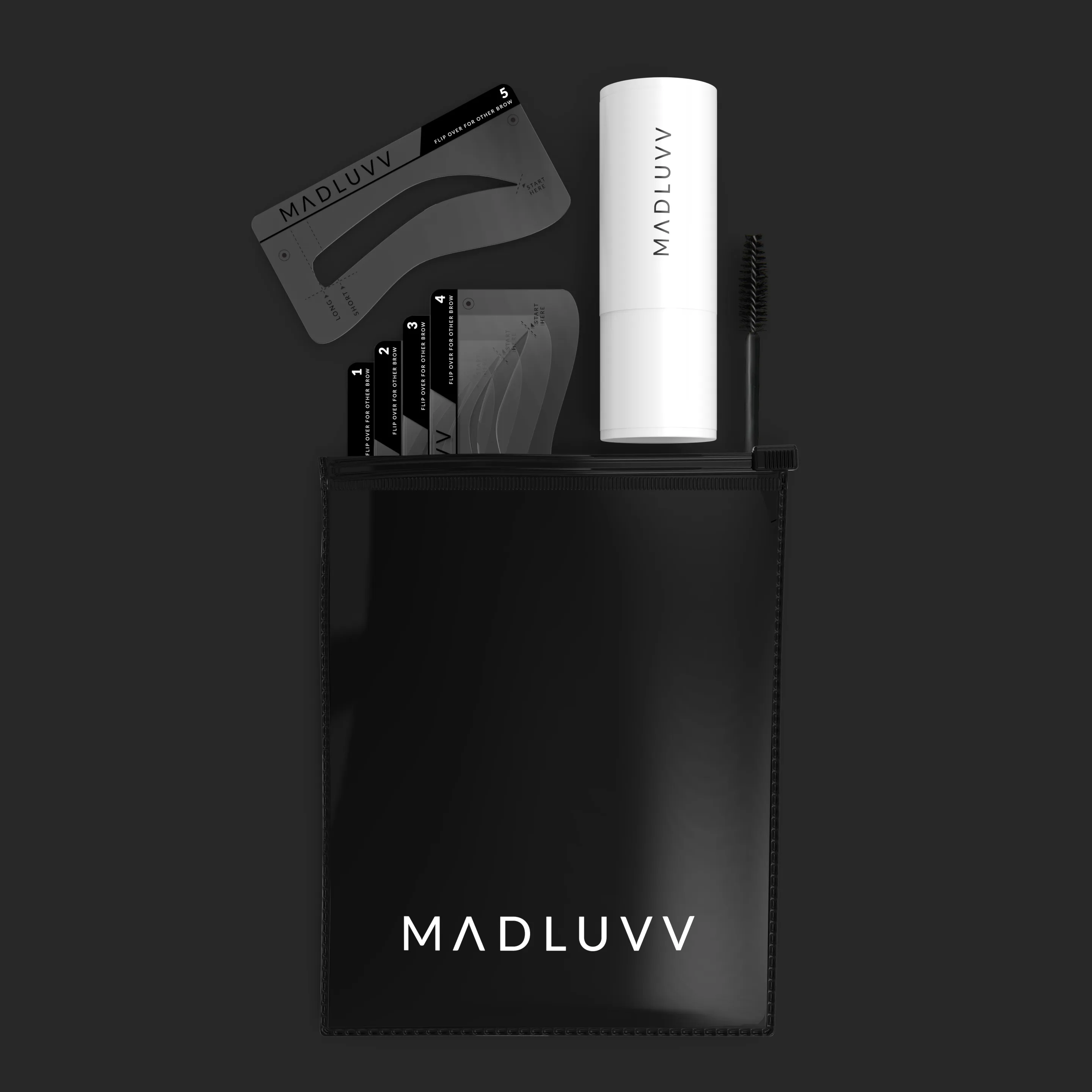 Madluvv Brow Stamp Kit - Choose your colour