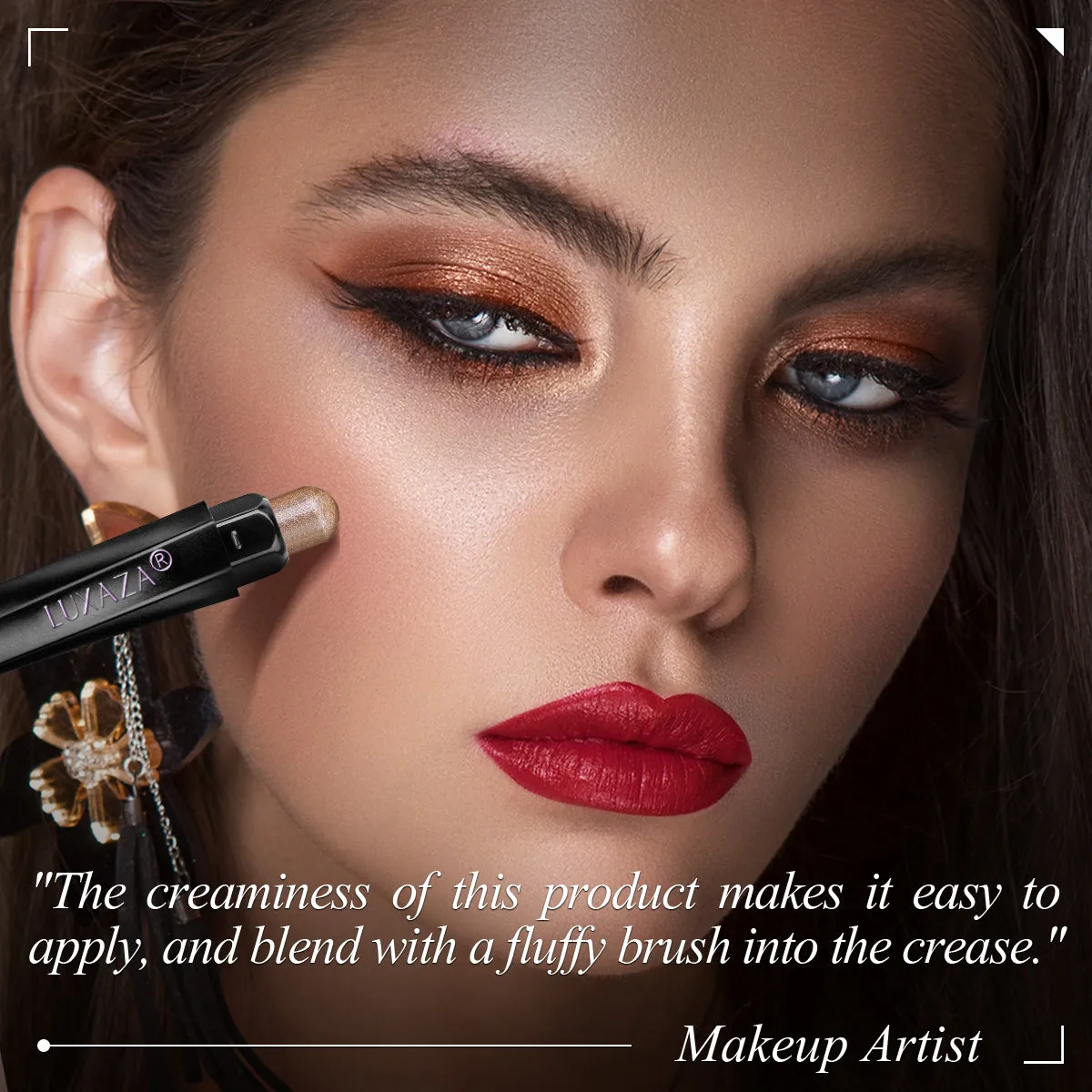 Magic Color Eyeshadow Stick（10pcs）-Cherry blossoms【US ONLY】