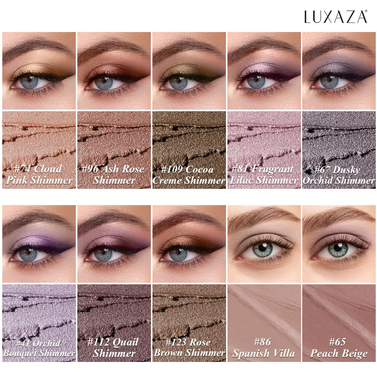 Magic Color Eyeshadow Stick（10pcs）-Lavender【US ONLY】