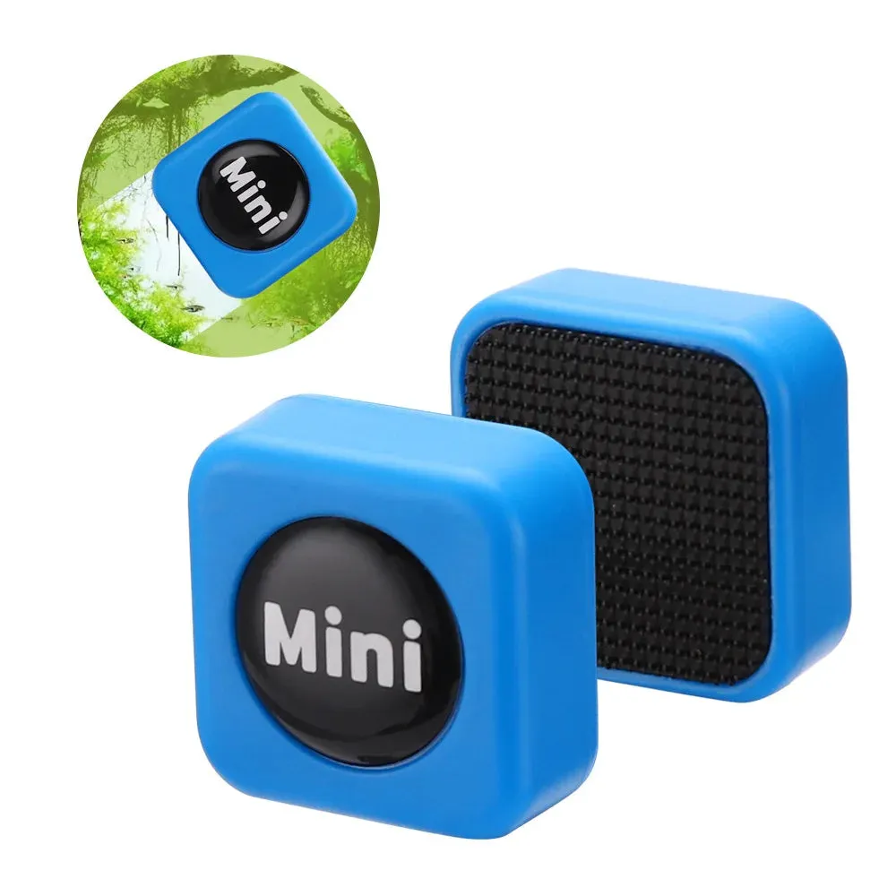 Magnetic Aquarium Brush Cleaner Mini Fish Tank Cleaner Vacuum Algae Scraper for Glass Aquariums