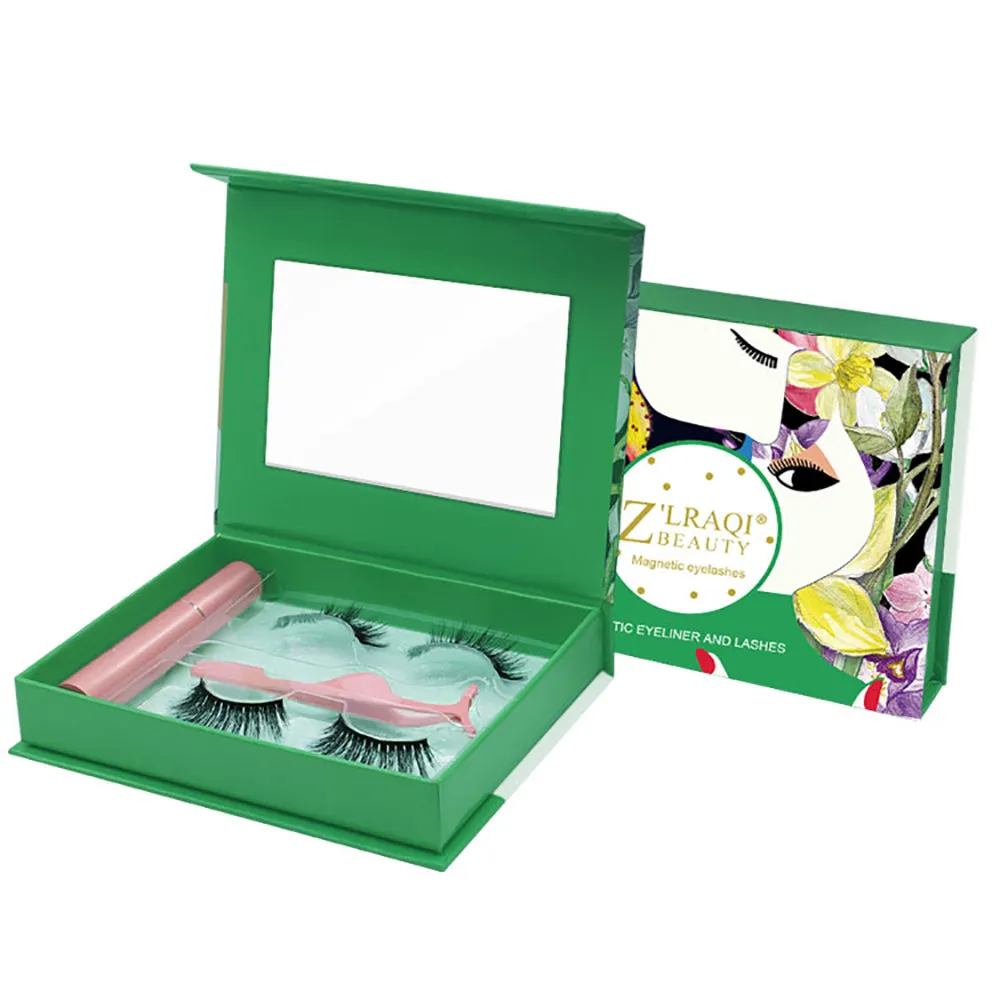 Magnetic Eyeliner With 5 Magnets Lashes (2 Pairs)  ZY05