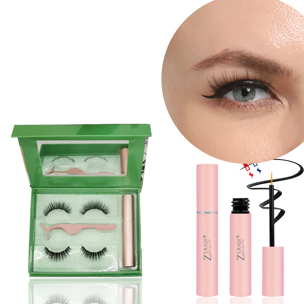 Magnetic Eyeliner With 5 Magnets Lashes (2 Pairs)  ZY05
