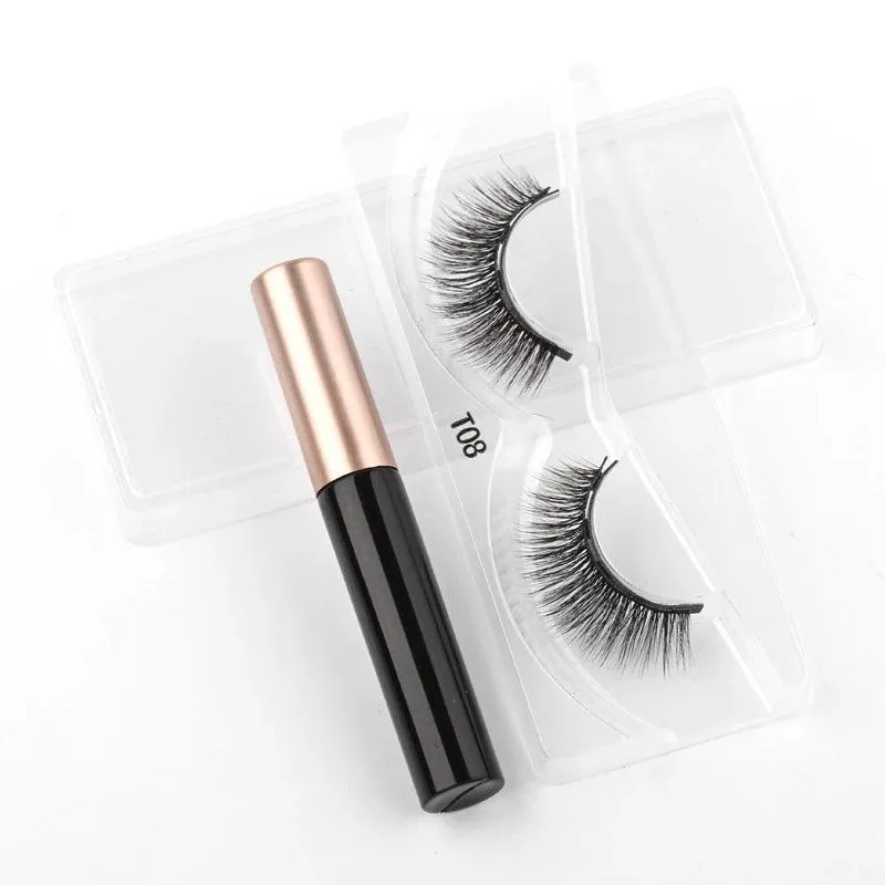 Magnetic Lash Kit - 3D Mink Lashes & Waterproof Magnetic Eyeliner for All-Day Glam